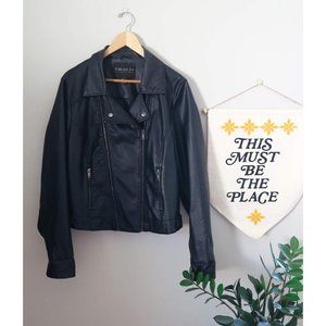Forever 21 Faux Leather Moto Jacket
